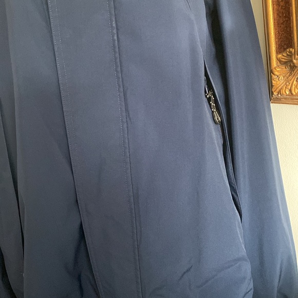 Eddie Bauer EBTEK Gore-Tex Jacket Men`s XL Coat Rain Parka Navy Blue - Picture 7 of 12